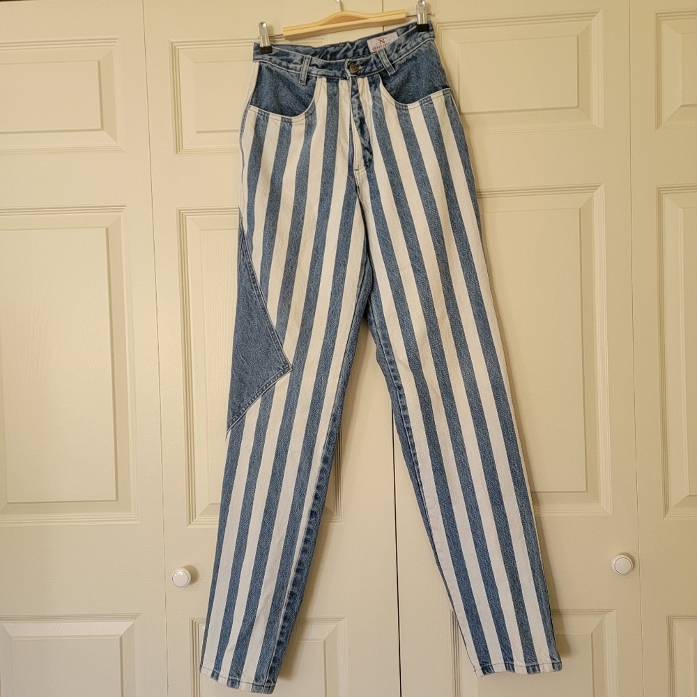 Vintage Quarterhorse striped jeans